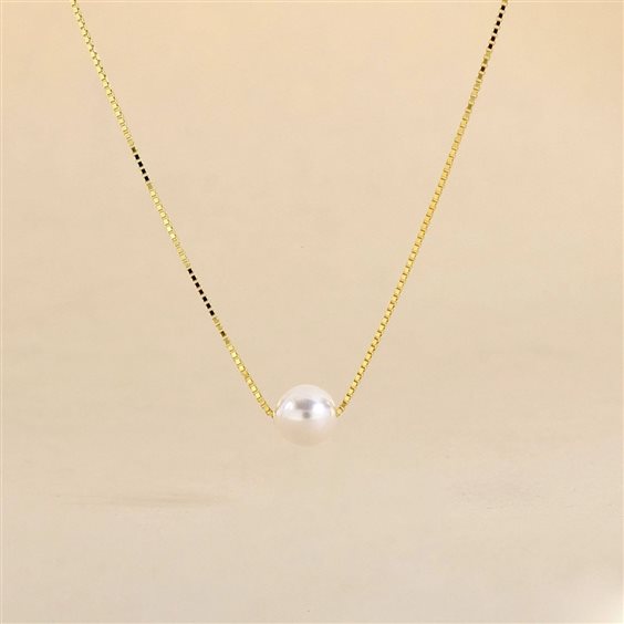 Collier Cuori & Frecce Femme in Or Perla GGIRPERLA - GGIRPERLA